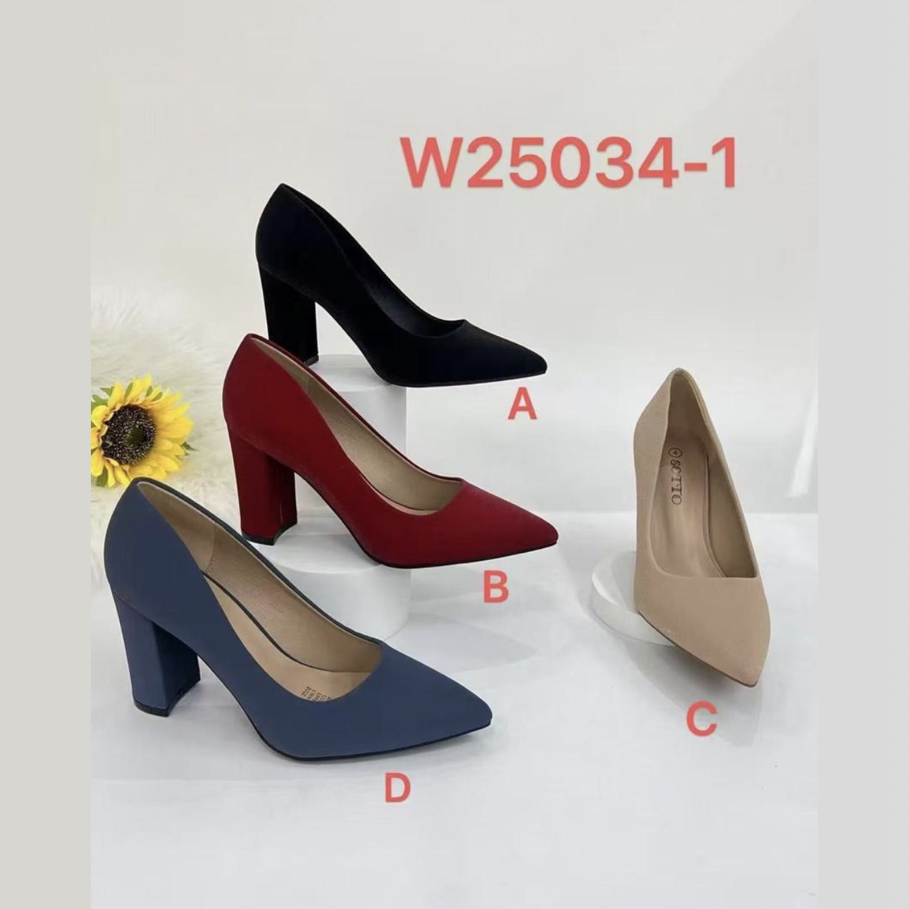 Block Heels W25034